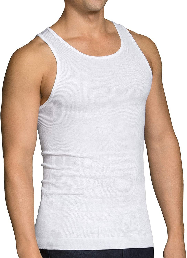 Fruit of the Loom Men's Tag-Free Tank A-Shirt