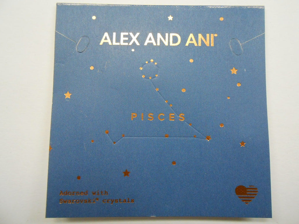 Alex and Ani Pisces Two Tone Bangle Bracelet NWTBC