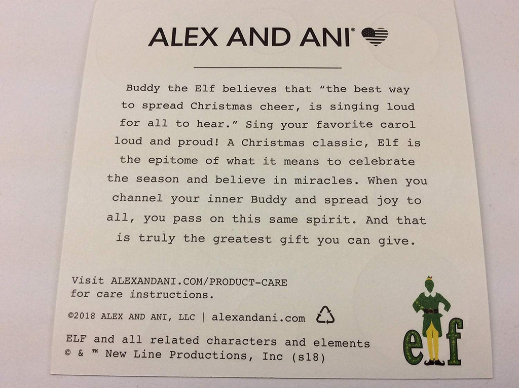 Alex and Ani Womens Elf - Bye Buddy Bangle