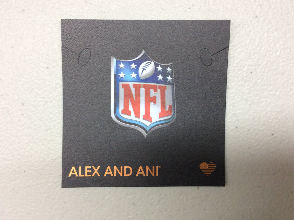 Alex and Ani Womens Color Infusion Philadelphia Eagles Football II Bangle