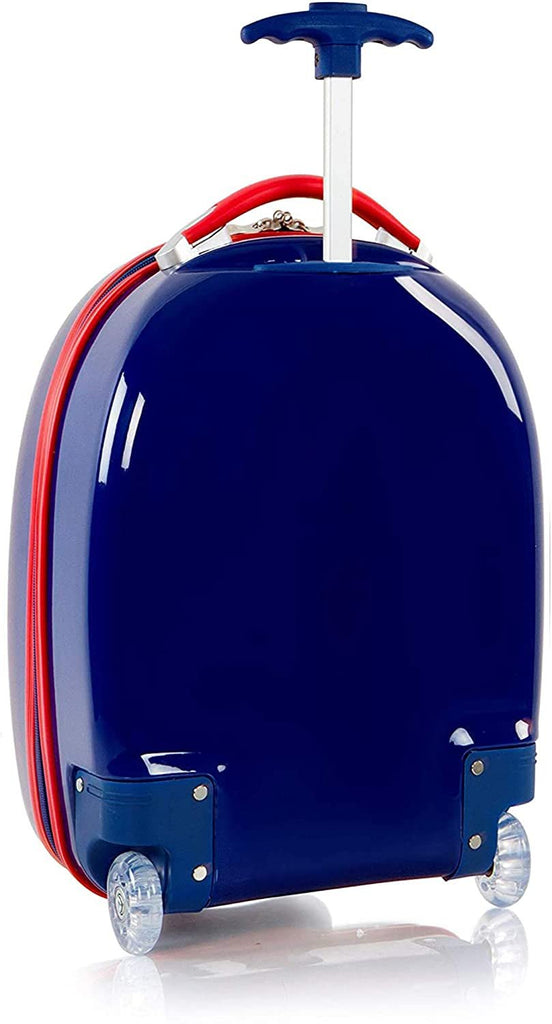 Heys America Major League Baseball Officially Licensed Expandable Spinner Luggage (Navy, 18-Inch)