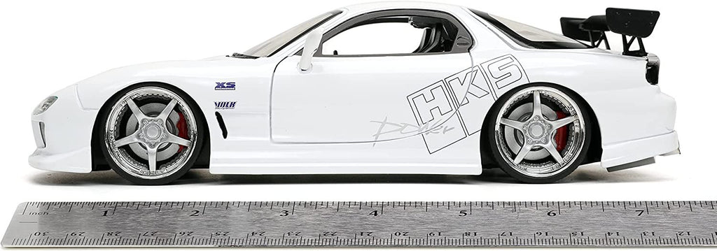 Jada Toys Fast & Furious 1:24 1992 Mazda RX-7 Die-cast Car, Toys for Kids and Adults