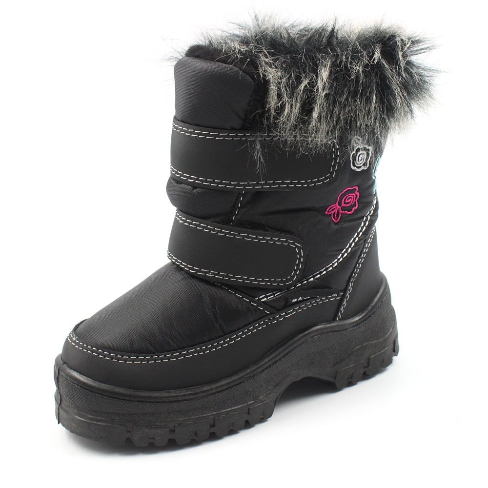 Storm Kidz Cold Weather Snow Boot (Toddler/Little Kid/Big Kid) Many Colors Velcro Strap