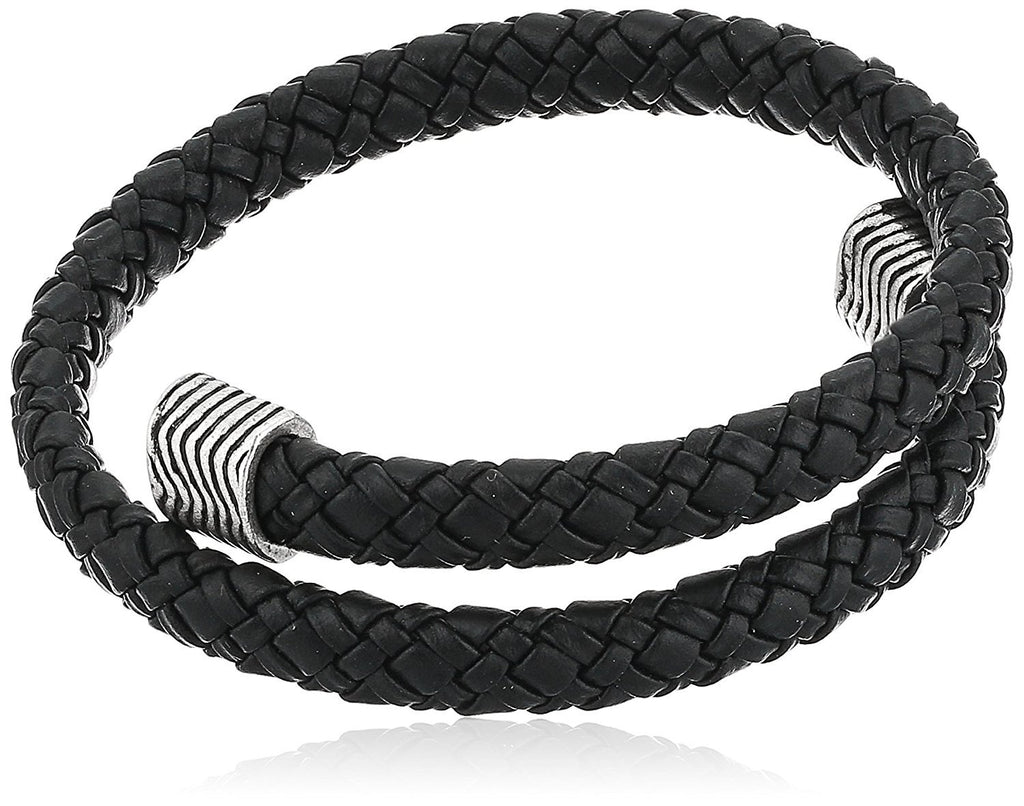 Alex and Ani Leather Wrap Bracelet