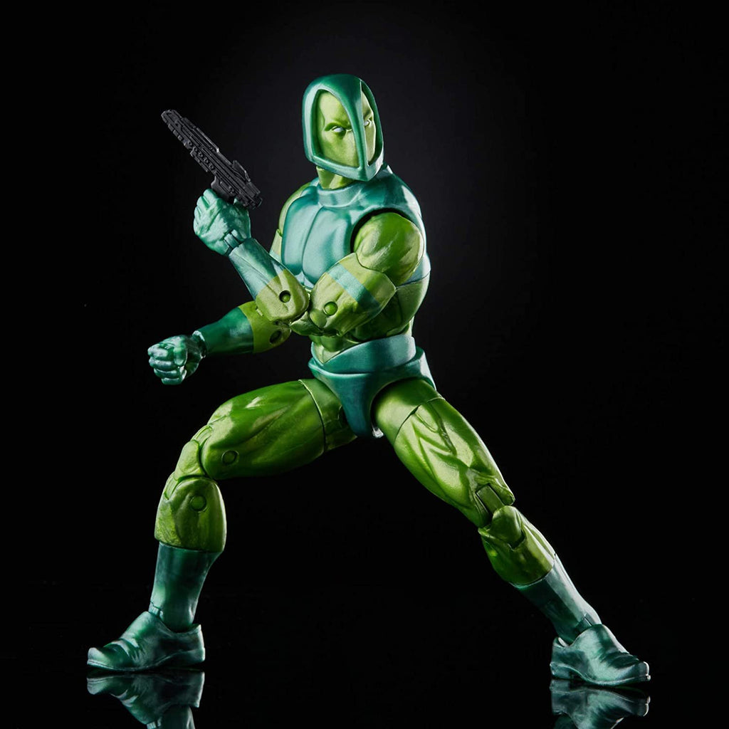 Marvel Hasbro Legends Series 6-inch Vault Guardsman Action Figure Toy, Includes 3 Accessories and Build-A-Figure Part, Premium Design and Articulation