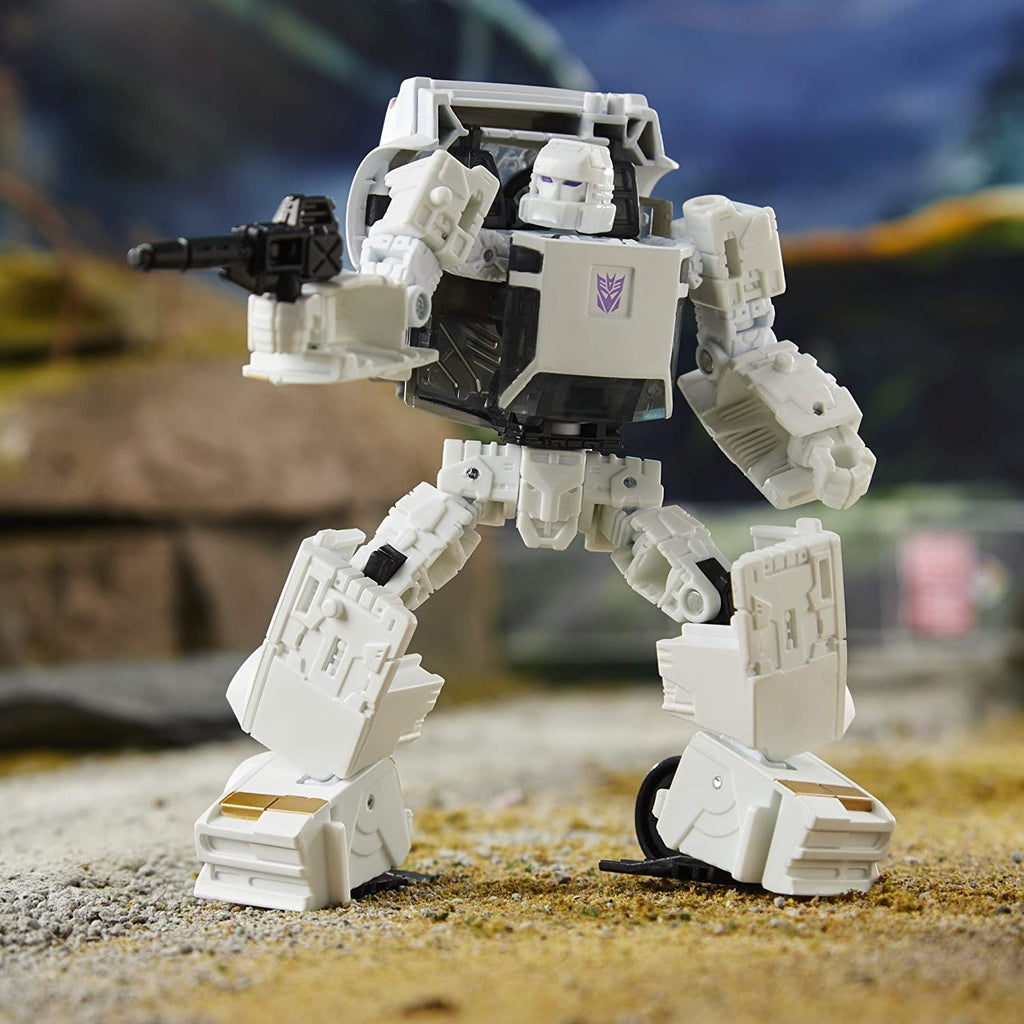 Transformers Toys Generations War for Cybertron: Earthrise Deluxe WFC-E37 Fan-Voted Runamuck Action Figure - Kids Ages 8 and Up, 5.5-inch