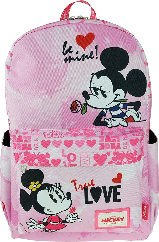 KBNL Classic Disney Winnie The Pooh Backpack with Laptop Compartment for School, Travel, and Work, Multicolor (A22208-WTP)