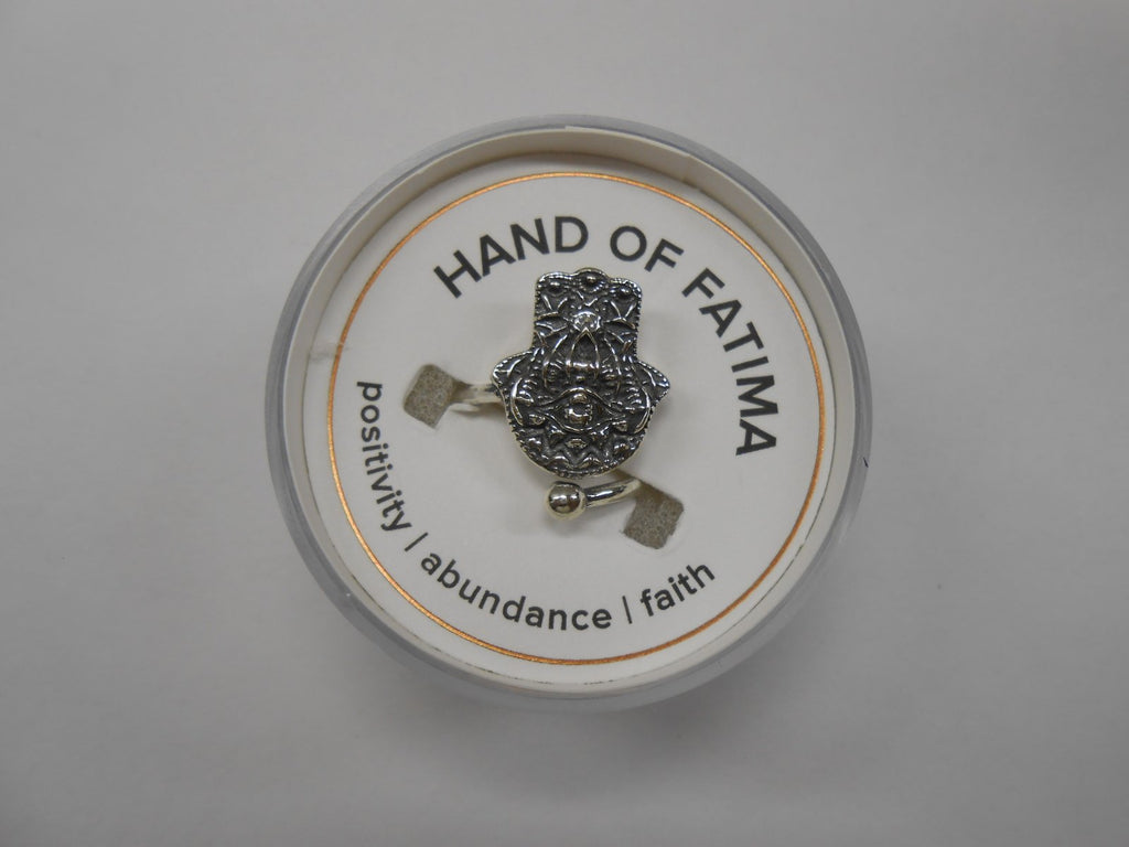 Alex and Ani Womens Hand of Fatima Ring Wrap