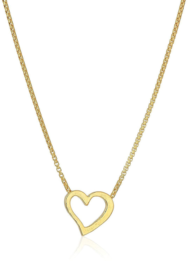 Alex and ANI Heart Adjustable 18" Necklace, Expandable
