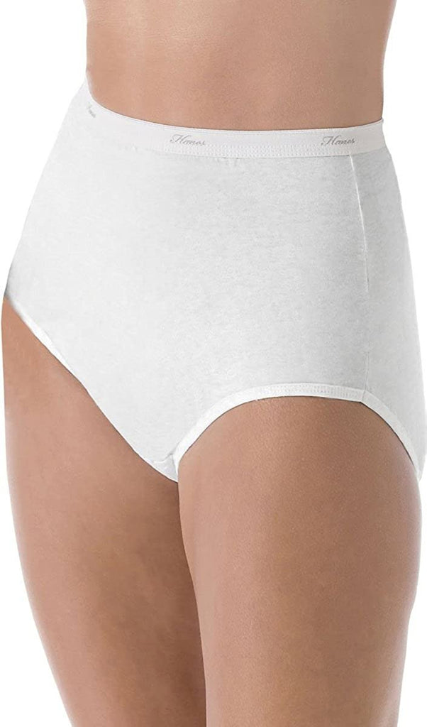 Hanes Cool Comfort Women's Cotton Brief Panties 6-Pack