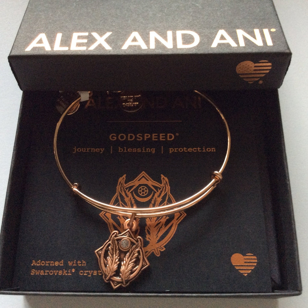 Alex and ANI Godspeed II Bangle Bracelet Expandable
