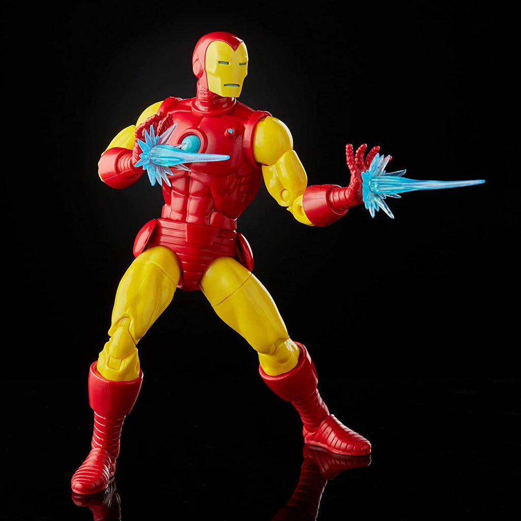 Marvel Hasbro Legends Series 6-inch Collectible Tony Stark (A.I.) Action Figure Toy for Age 4 and Up