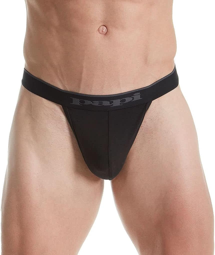 Papi Men's 3-Pack Premium Fashion Cotton Active Stretch Thong