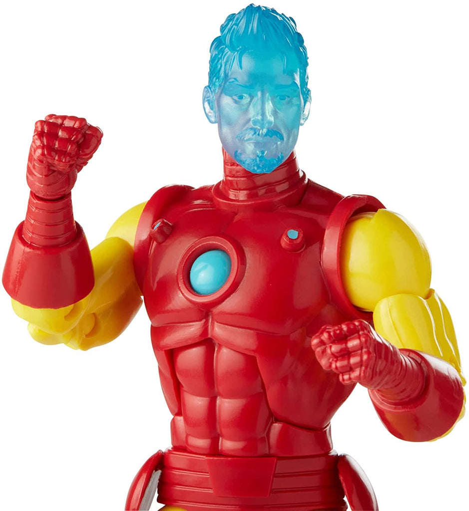 Marvel Hasbro Legends Series 6-inch Collectible Tony Stark (A.I.) Action Figure Toy for Age 4 and Up