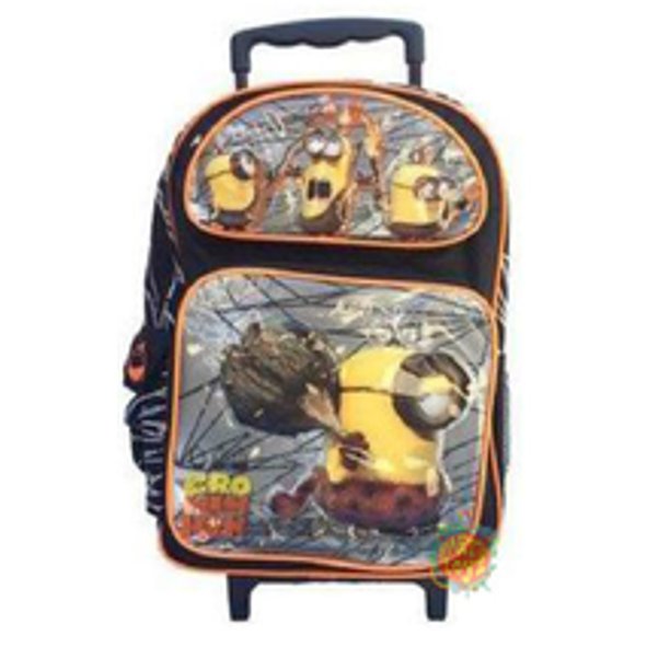 New 2015 16 Inch Despicable Me Crominion Large Roller Backpack B15DV24935