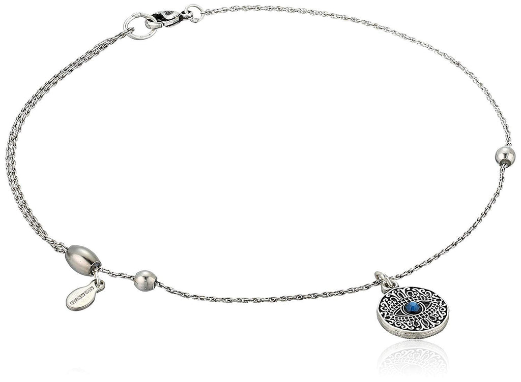 Alex and Ani Womens Evil Eye Anklet