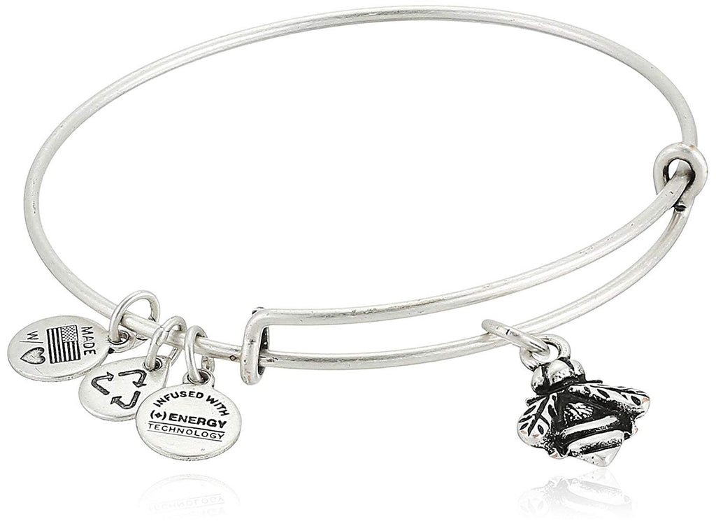 Alex and Ani Womens Bumblebee Charm Bangle
