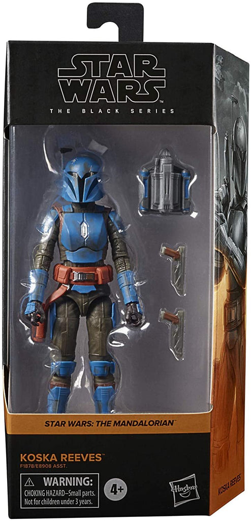 Star Wars The Black Series Koska Reeves Toy 6-Inch-Scale The Mandalorian Collectible Figure with Accessories, Toys for Kids Ages 4 and Up,F1878