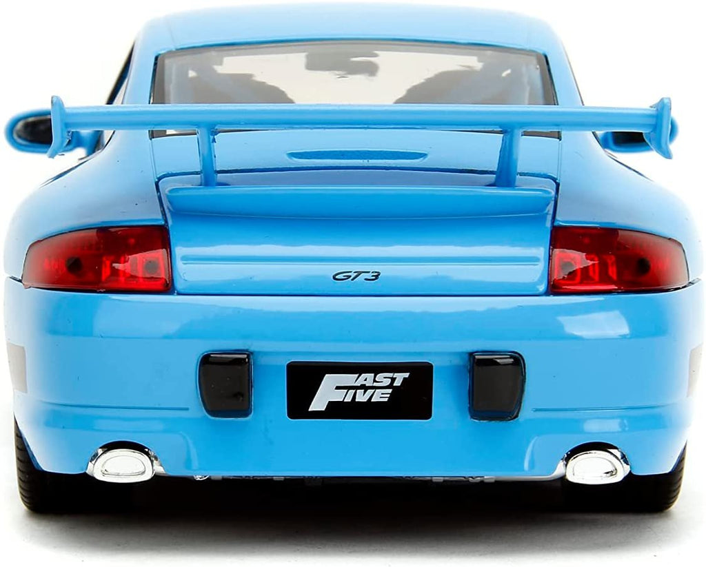 Fast & Furious 1:24 Porsche 911 GT3RS Die-cast Car, Toys for Kids and Adults