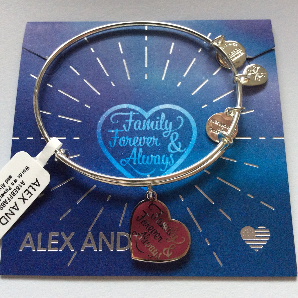 Alex and Ani Womens Family Forever Always Bangle