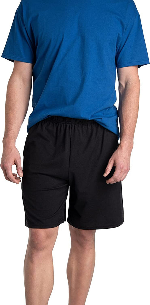 Fruit of the Loom Men's Eversoft Cotton Shorts with Pockets (S-4XL)