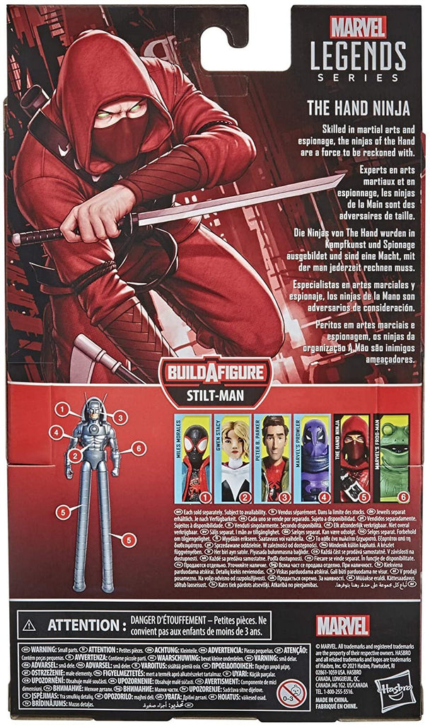 Spider-Man Hasbro Marvel Legends Series The Hand Ninja 6-inch Collectible Action Figure Toy for Kids Age 4 and Up