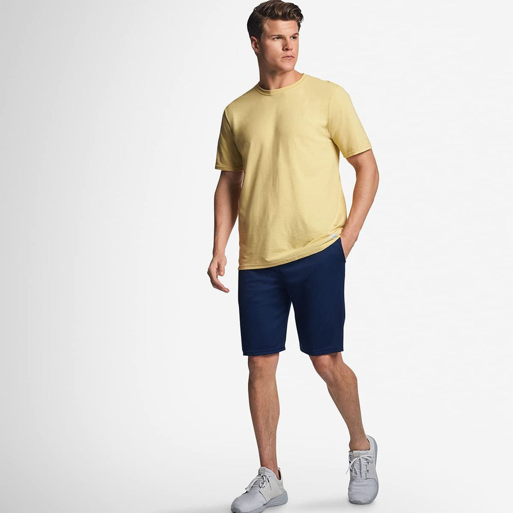 Russell Men's Essential Short-Sleeve Tee Gt Gold