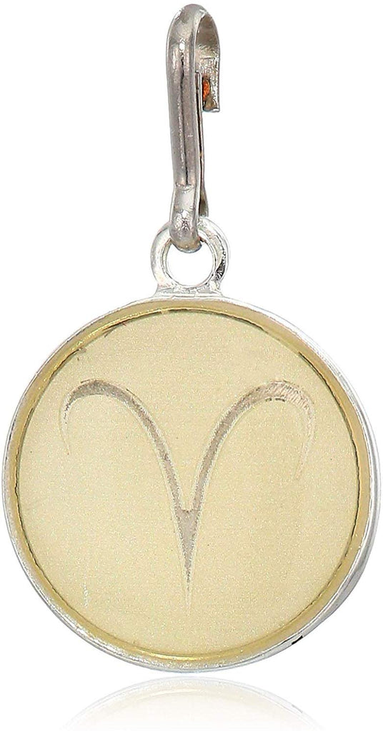 Alex and Ani Women's Etching Charm Aries Small Sterling Silver, Expandable