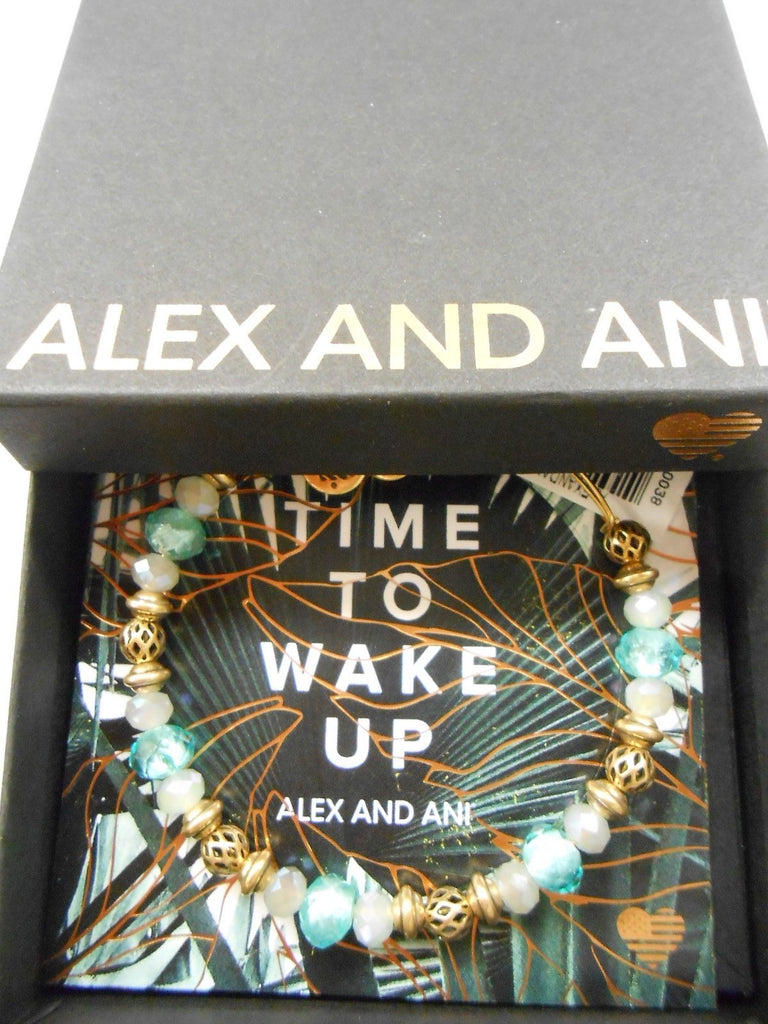 Alex and Ani Moon, Tide/Rafaelian Gold Bangle Bracelet