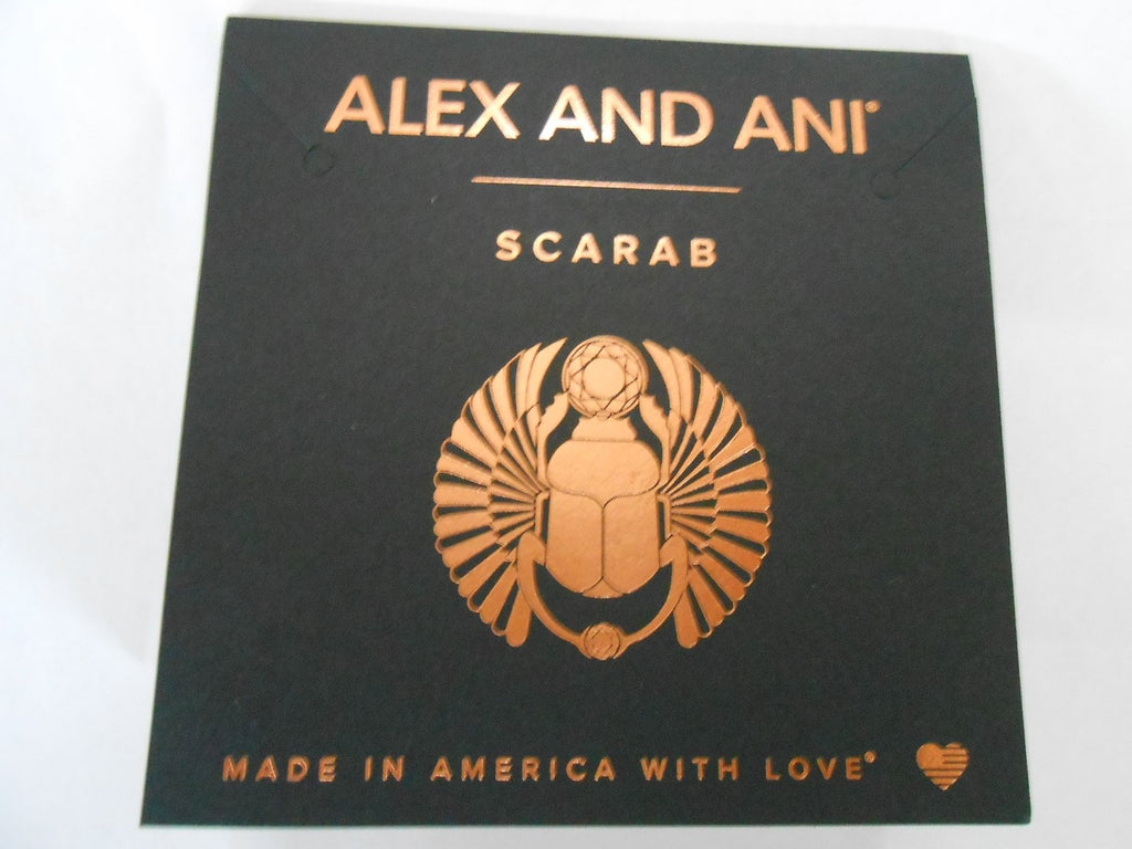 Alex and Ani Scarab Expandable Rafaelian Bangle Bracelet