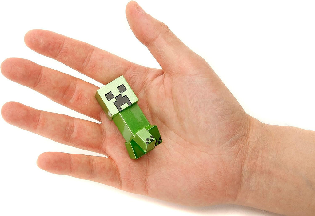 Minecraft 2.5" 4-Pack Collectible Die-Cast Figure, Toys for Kids and Adults