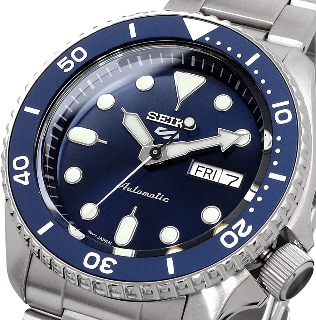 Seiko SRPD51 Seiko 5 Sports Men's Watch Silver-Tone 42.5mm Stainless Steel