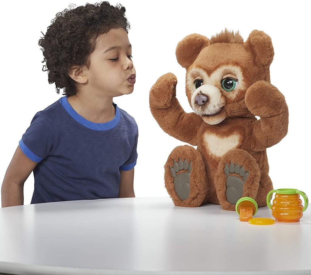 Furreal Cubby, The Curious Bear Interactive Plush Toy, Ages 4 & Up