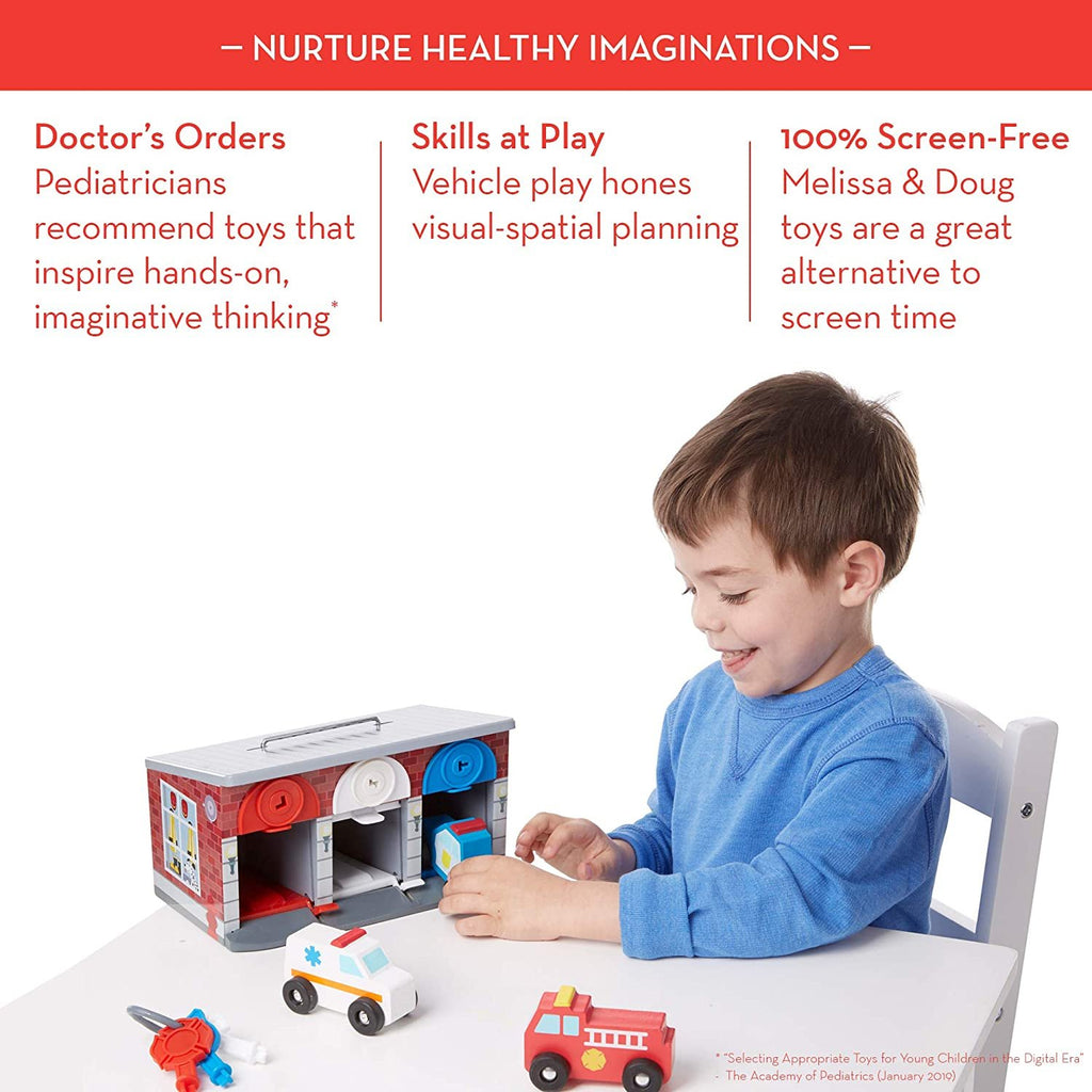 Melissa & Doug Keys & Cars Rescue Garage