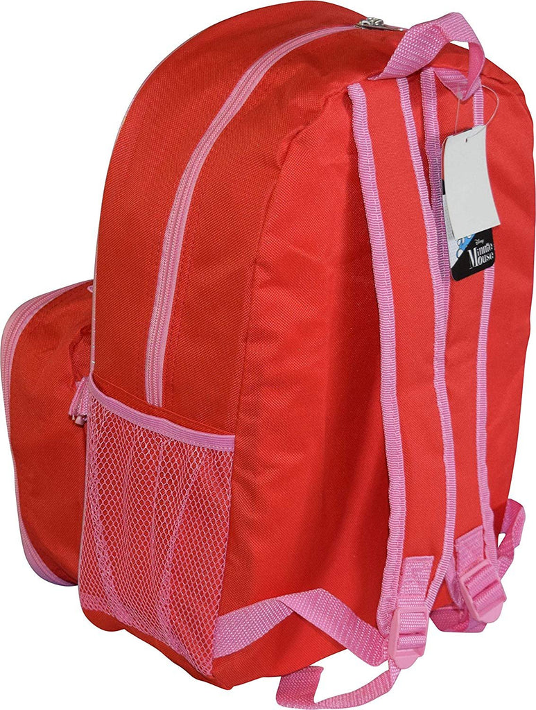 Minnie Mouse Girl's 16" Backpack W/Detachable Lunch Box