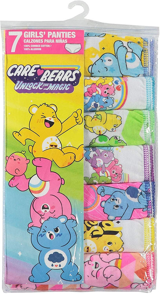 Handcraft Girls' Little Carebears 7pk Panty, Care, 4