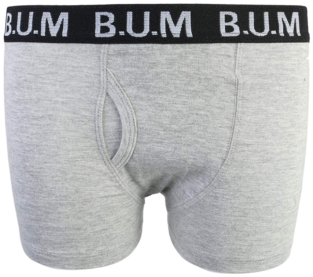 B.U.M. Equipment Boys 10 Pack Solid Boxer Briefs Underwear