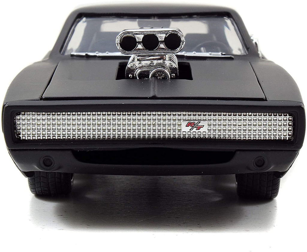 Jada 1:24 Fast & Furious - 1970 Dodge Charger Street Mat Black Vehicle