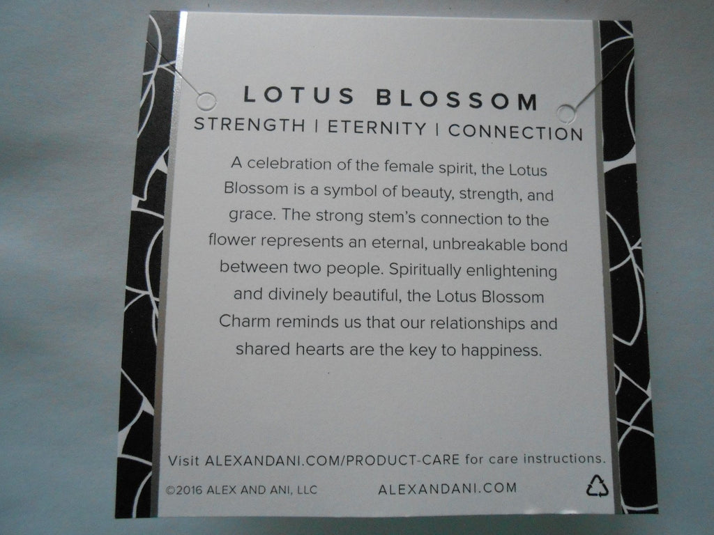 Alex and Ani Charity by Design Lotus Blossom Bangle Bracelet