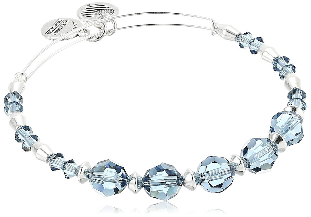 Alex and ANI Swarovski Crystal Beaded Bangle Bracelet