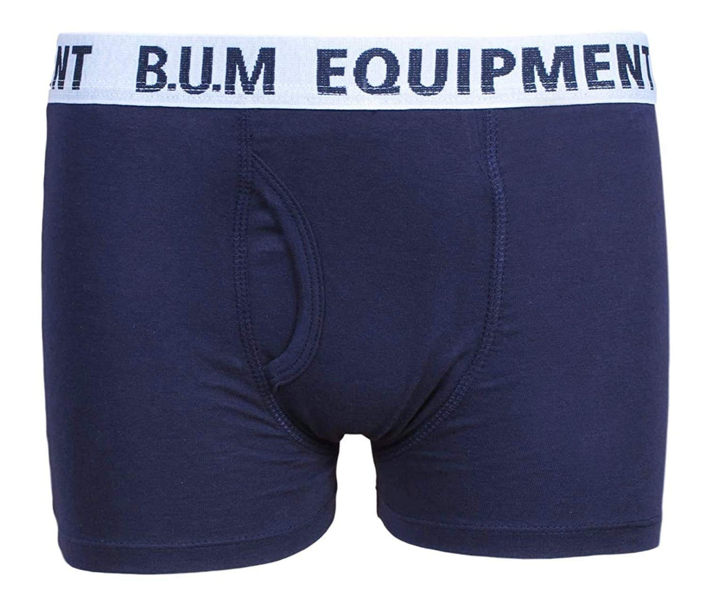 B.U.M. Equipment Boys 10 Pack Solid Boxer Briefs Underwear