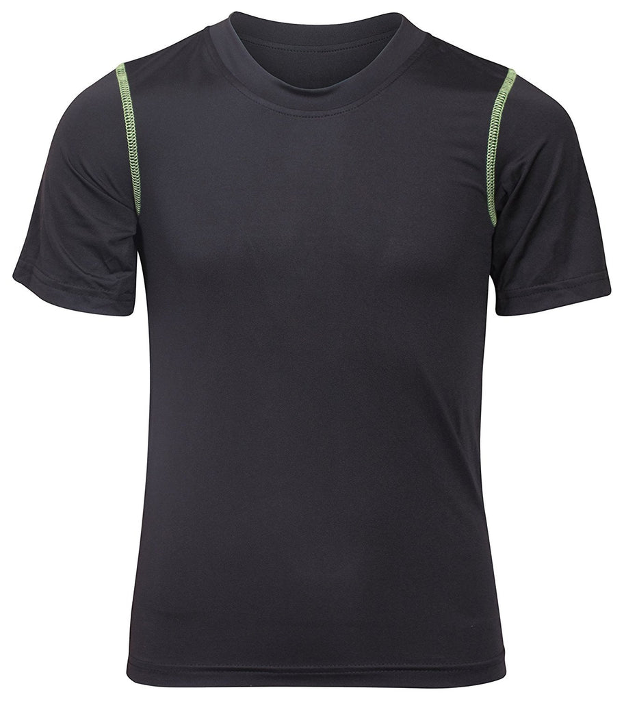 Black Bear Boy's Performance Dry-Fit T-Shirts (4 Pack)