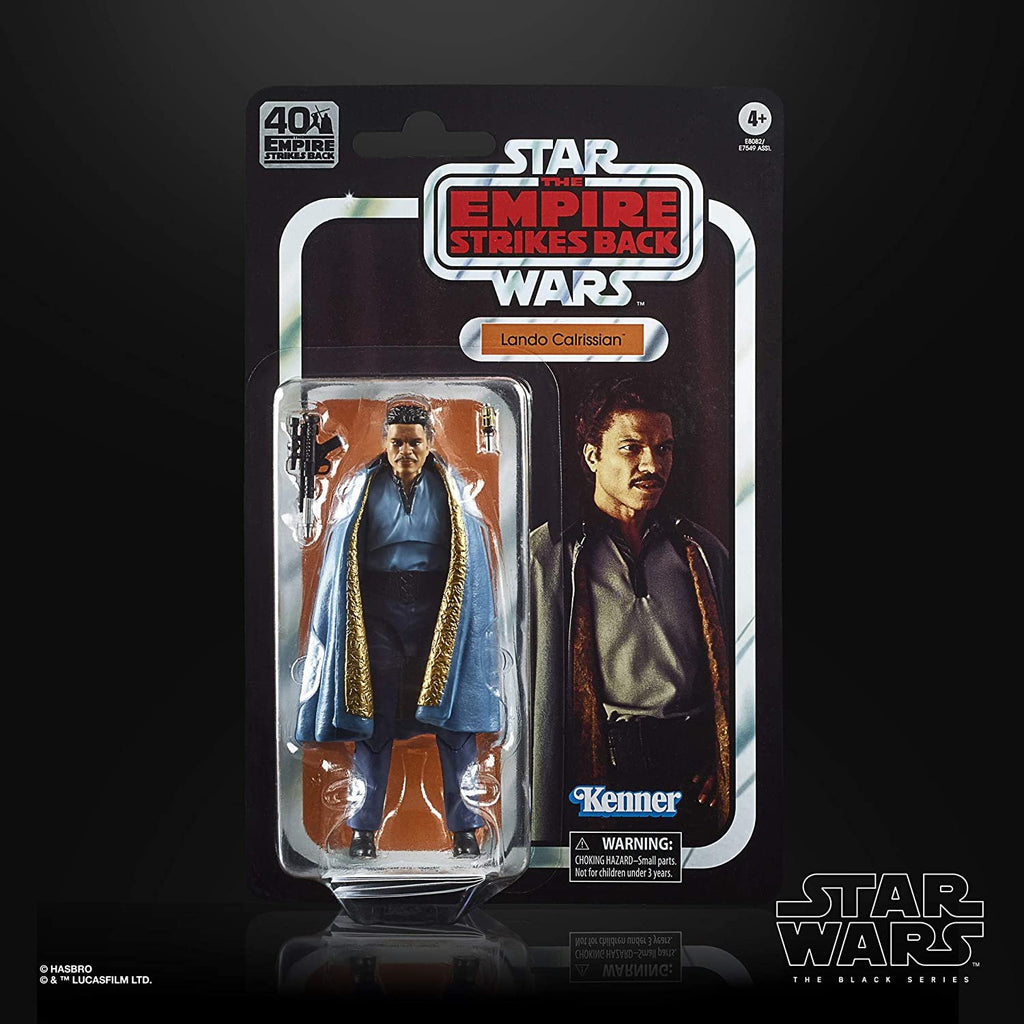 Star Wars The Black Series Lando Calrissian 6-Inch-Scale Star Wars: The Empire Strikes Back 40TH Anniversary Collectible Action Figure