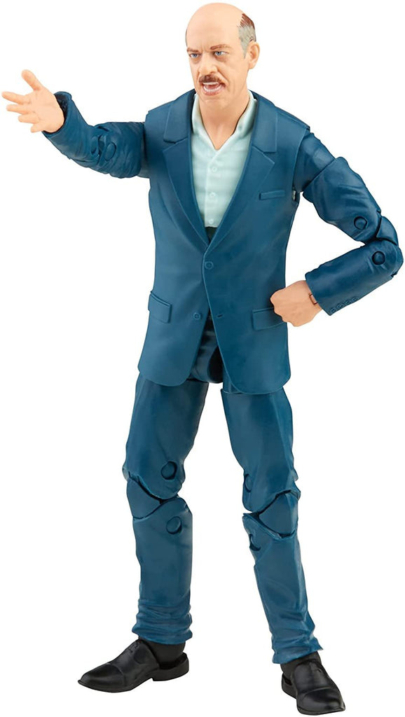 Spider-Man Marvel Legends Series J. Jonah Jameson 6-inch Collectible Action Figure Toy, 3 Accessories and 1 Build-A-Figure Part(s)