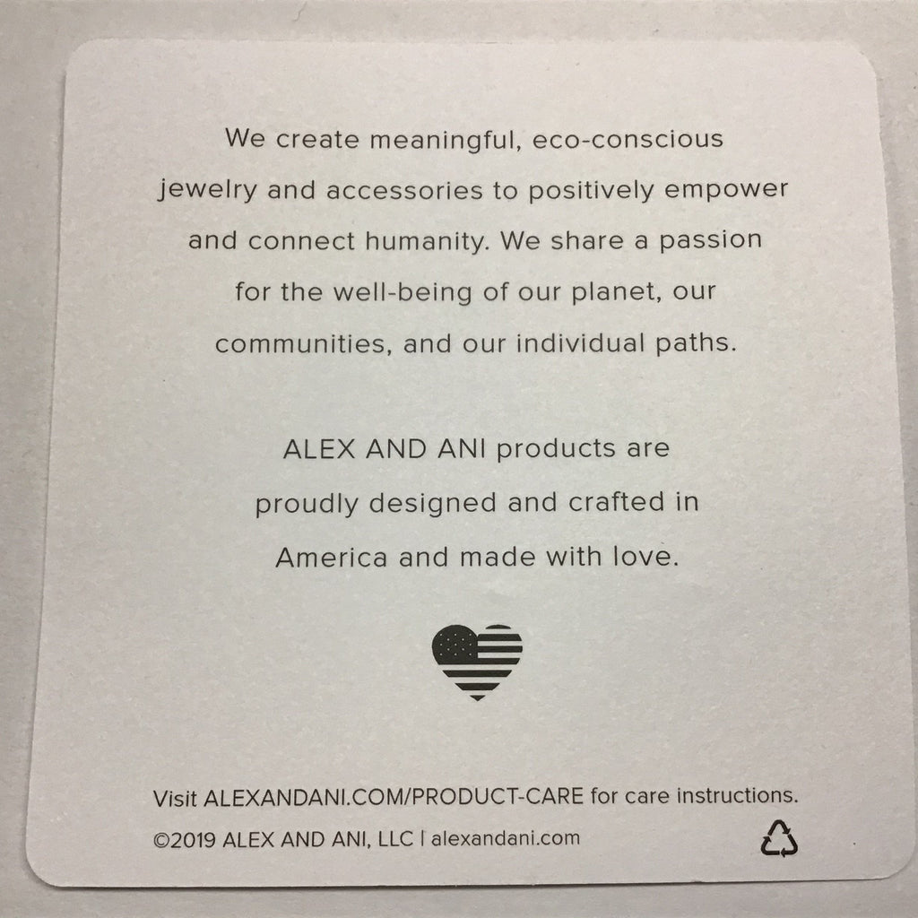 Alex and Ani Duo Charm Bangle Bracelet