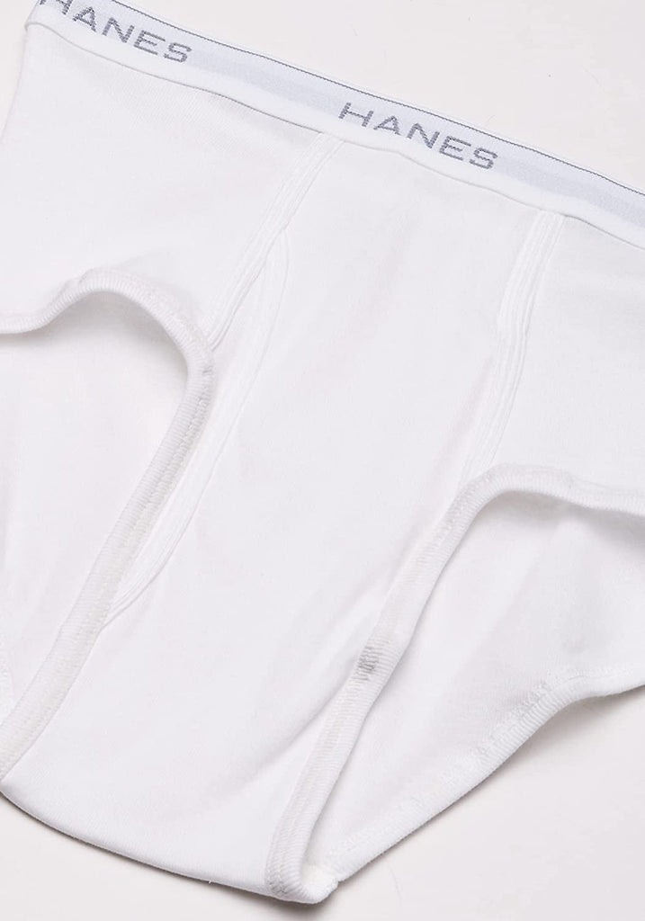 Hanes Tagless Men`s No Ride Up Briefs with Comfort Flex Waistband