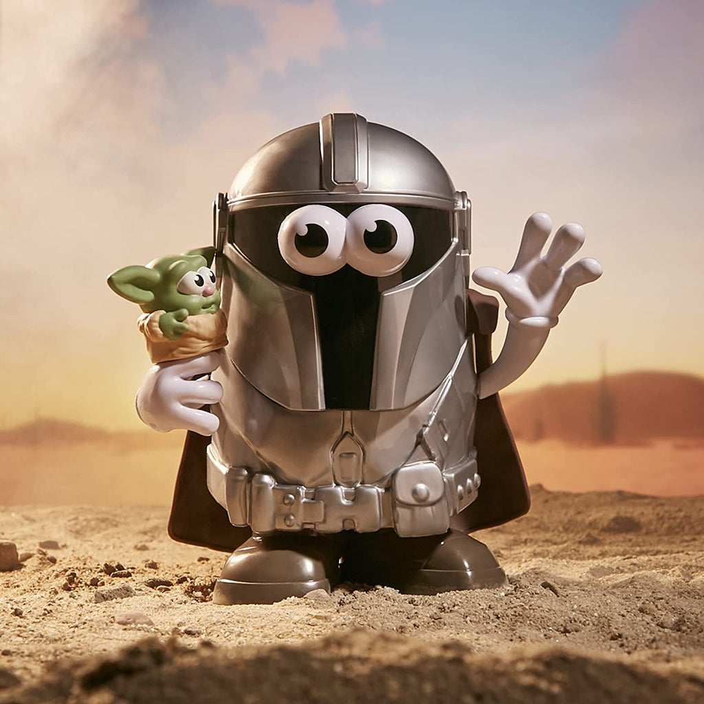 Mr Potato Head The Yamdalorian and The Tot, Potato Head Toy for Kids Ages 2 and Up, Star Wars-Inspired Toy, Includes 14 Parts and Pieces