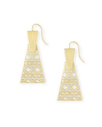 Kendra Scott Keerti Filigree Dangle Earrings in Gold