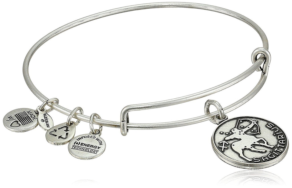 Alex and Ani Zodiac II Expandable Wire Bangle Bracelet