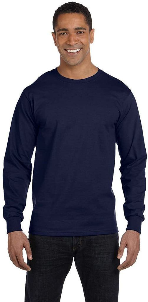 Hanes 5.2 oz. ComfortSoft Cotton Long-Sleeve T-Shirt (5286)